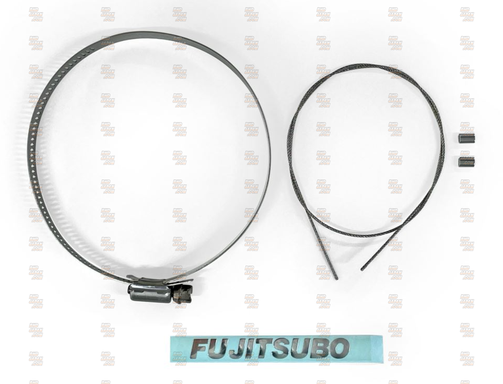 Fujitsubo EXH+ Carbon Finisher Muffler Exhaust - 118mm - RHDJapan